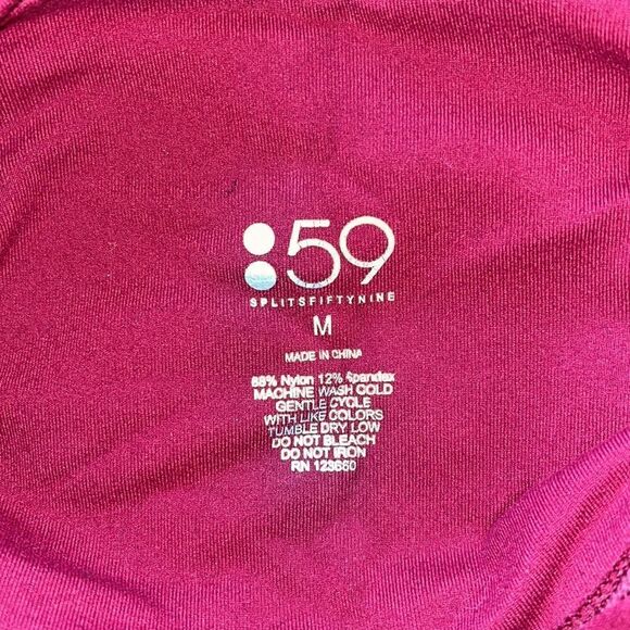 SPLITS59 MOJAVE FARRAH HIGH WAIST MOTO ACTIVE LEGGINGS SIZE MEDIUM - Picture 7 of 15